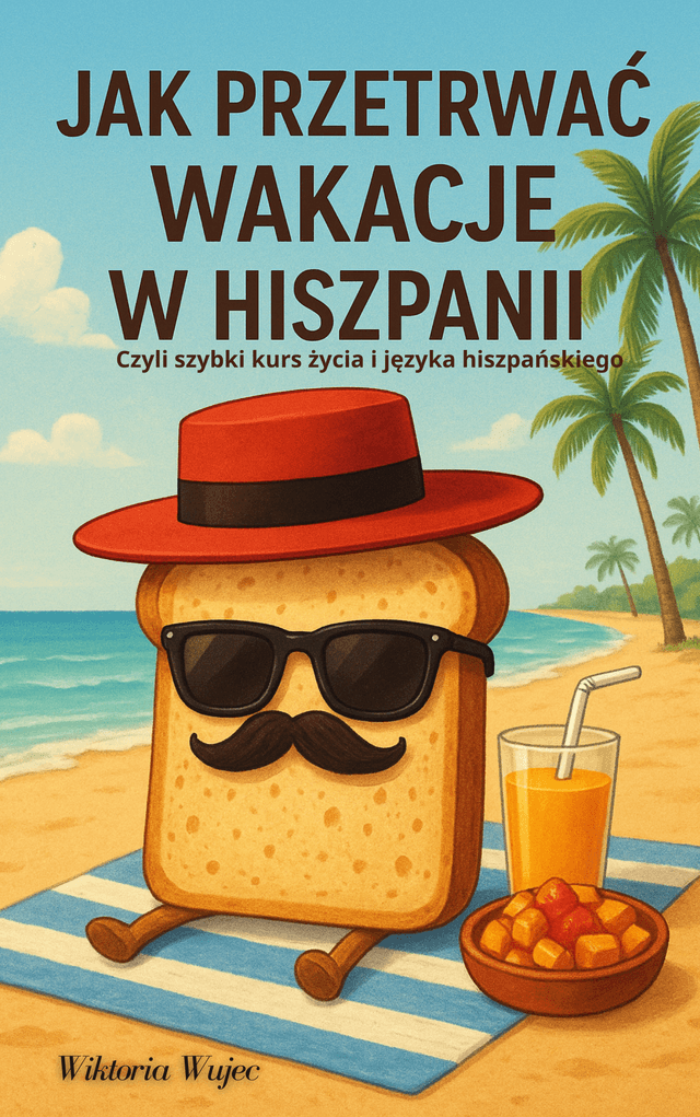 Jak przetrwać wakacje w Hiszpanii - okładka e-booka